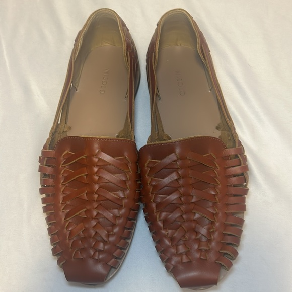 Nisolo Handwoven Leather Huarache Sandals Slip On Men’s Size 9 main image 5